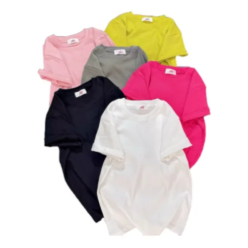 Áo thun nữ màu trơn tay ngắn Baby Tee ôm body từ 35kg - 55kg