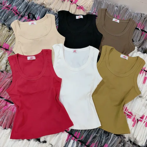 Áo thun nữ sát nách trơn Baby Tee ôm body từ 35kg - 55kg