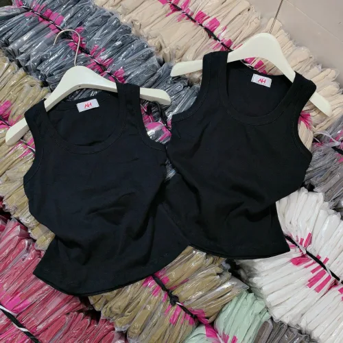 Áo thun nữ sát nách trơn Baby Tee ôm body từ 35kg - 55kg