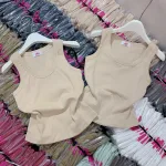 Áo thun nữ sát nách trơn Baby Tee ôm body từ 35kg - 55kg