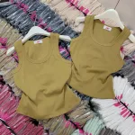 Áo thun nữ sát nách trơn Baby Tee ôm body từ 35kg - 55kg