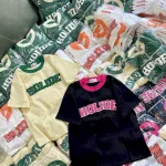Áo Thun Nữ Trơn Cổ Tròn Baby Tee In Chữ HOLIDE Mạc AH787