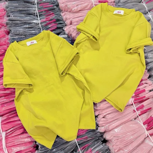 Áo Thun Nữ Trơn Cổ Tròn Baby Tee Mạc AH787
