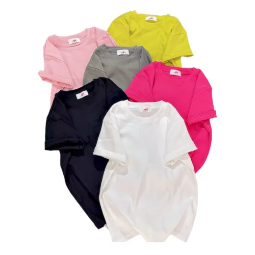 Áo Thun Nữ Trơn Cổ Tròn Baby Tee Mạc AH787