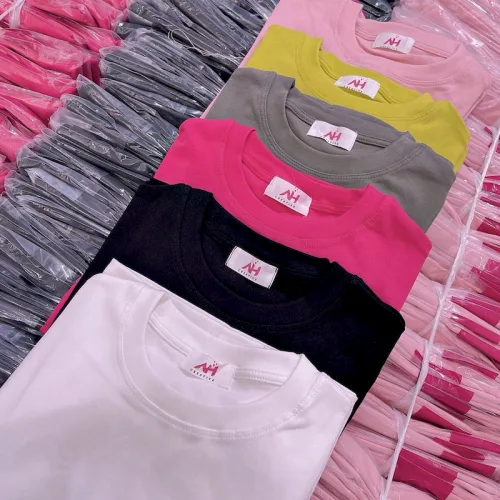 Áo Thun Nữ Trơn Cổ Tròn Baby Tee Mạc AH787