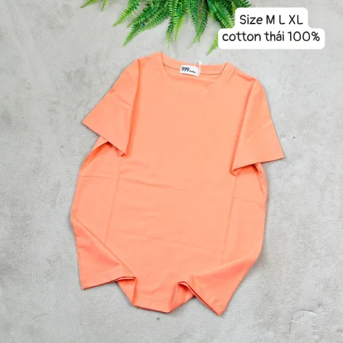 Áo Thun Nữ Trơn Cổ Tròn Form Đại Size XL(65-85kg)