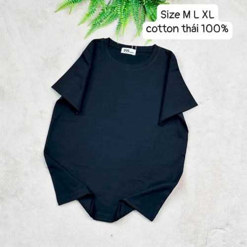 Áo Thun Nữ Trơn Cổ Tròn Form Đại Size XL(65-85kg)