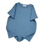 Áo Thun Nữ Trơn Cổ Tròn Form Rộng Size L(55-75kg)