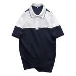 Áo Thun Polo Nam - Áo Thun Nam Cổ Bẻ Phối 2 Có Logo Trước Ngực Big Size