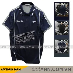 Áo Thun Polo Nam Thêu Logo Con Ngựa & Chữ Packhorse Club (Có Size 3XL)
