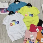 Áo thun thái nữ cổ tròn form rộng in chữ be mine