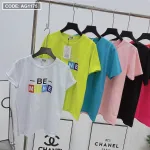 Áo thun thái nữ cổ tròn form rộng in chữ be mine