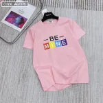 Áo thun thái nữ cổ tròn form rộng in chữ be mine
