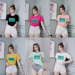 Áo thun thái nữ cổ tròn form suông in chữ Originality