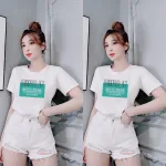 Áo thun thái nữ cổ tròn form suông in chữ Originality