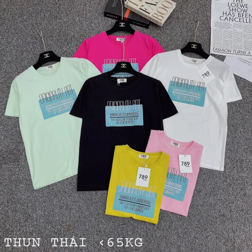 Áo thun thái nữ cổ tròn form suông in chữ Originality
