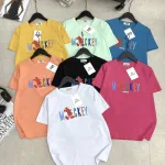 Áo thun thái nữ cổ tròn form suông in chữ Mickey