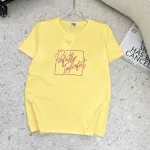 Áo thun thái nữ cổ tròn form suông in chữ Perfectly