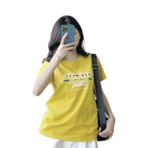 Áo Thun Thái Nữ Cổ Tròn Form suông in chữ Tokyo Nhiều Màu
