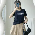 Áo Thun Thái Nữ Cổ Tròn Form suông in chữ Women Nhiều Màu