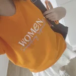 Áo Thun Thái Nữ Cổ Tròn Form suông in chữ Women Nhiều Màu