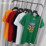 Áo thun thái nữ form suông chữ màu Cool Per