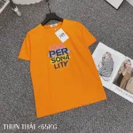 Áo thun thái nữ form suông chữ màu Cool Per