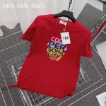 Áo thun thái nữ form suông chữ màu Cool Per