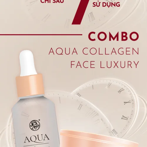 Aqua Collagen và Face Luxury giúp bạn có ngay vẻ đẹp thanh xuân bất chấp thời gian