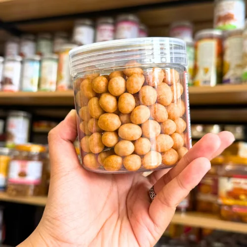 Đậu Da Cá Cốt Dừa Thơm Ngon Mini 200g - Hộp Pet