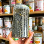 Đậu Đen Sấy - Đậu Đen Xanh Lồng Sấy Giòn 350g Hộp Pet