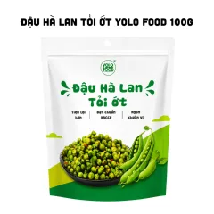 Đậu Hà Lan Tỏi Ớt Yolo Food 100g