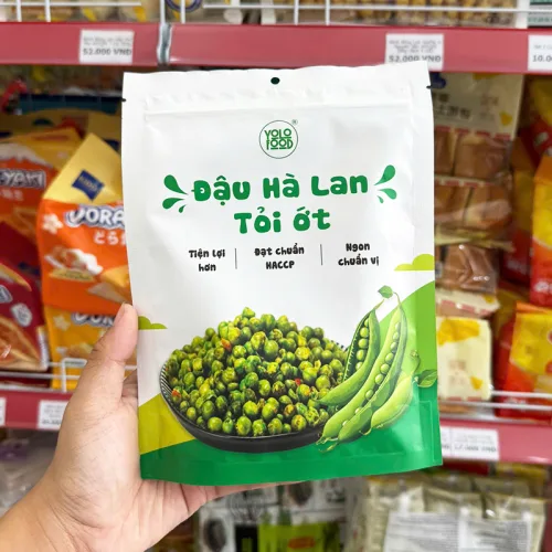 Đậu Hà Lan Tỏi Ớt Yolo Food 100g