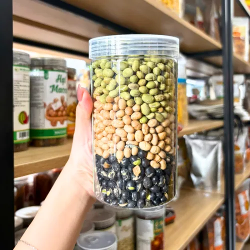 Đậu Mix 3 Vị Đậu Nành, Đậu Đen, Đậu Xanh Hộp Pet 400g