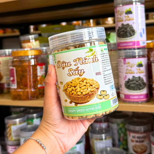 Đậu Nành Sấy Giòn 300gr Giá Sỉ Hộp