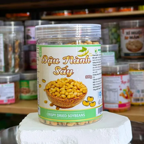 Đậu Nành Sấy Giòn 300gr Giá Sỉ Hộp