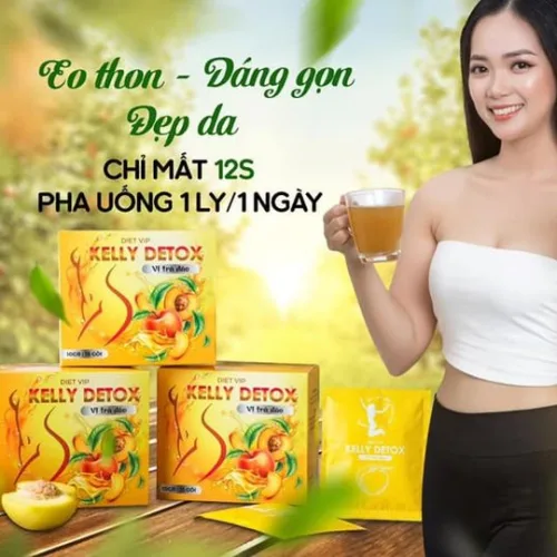 Ba tháng ăn kiêng không bằng 1 tuần sử dụng giảm cân Kelly Detox