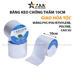Băng Keo Chống Thấm - Băng Dính 4 Lớp Cao Su Chống Dột 10cmx5m