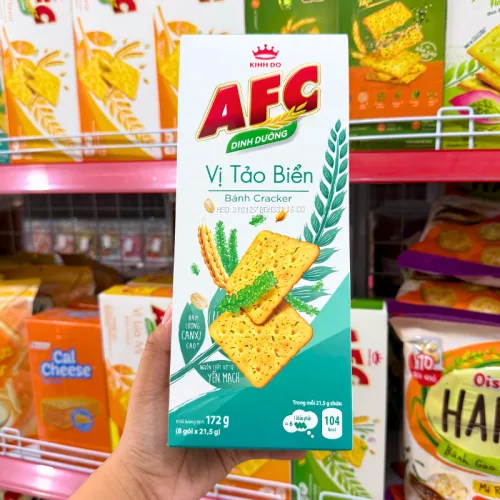 Bánh AFC Kinh Đô Vị Tảo Biển 172g