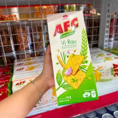 Bánh Afc Vị Rau - Bánh Kinh Đô Afc Dinh Dưỡng 172g (8 Gói x 21,5g)