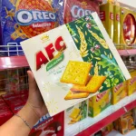 Bánh Afc Vị Rau - Bánh Kinh Đô Afc Dinh Dưỡng 279,5g (13 Gói x 21,5g)