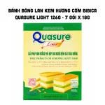 Bánh Bông Lan Kem Hương Cốm Bibica Quasure Light 126g - 7 Gói x 18g