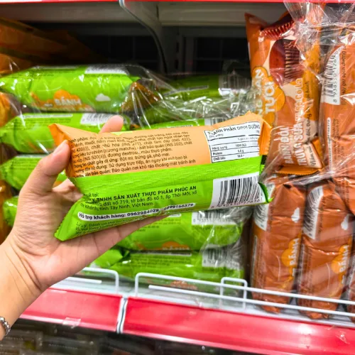 Bánh Bông Lan Tươi Trứng Sữa Kim Nguyên Vị Matcha 60g - Bịch Xanh Lá