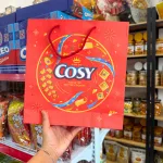 Bánh Cosy Kinh Đô - Bánh Quy Bơ Thập Cẩm Socola 315g (21 Gói x 15g) - (Kèm Túi)