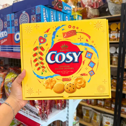 Bánh Cosy Kinh Đô - Bánh Quy Thập Cẩm Vị Bơ Sữa 315g (21 Gói x 15g)