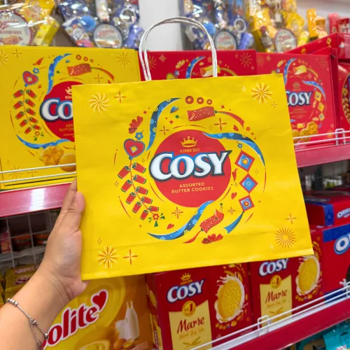 Bánh Cosy Kinh Đô - Bánh Quy Thập Cẩm Vị Bơ Sữa 315g (21 Gói x 15g)