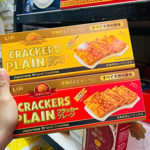 Bánh Crackes Planin Dừa Nướng Thơm Ngon