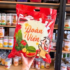 Bánh Gạo Đoàn Viên Want Want - Bánh Gạo Want Want 495g x 8 Gói