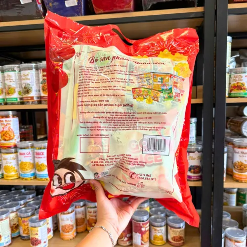 Bánh Gạo Đoàn Viên Want Want - Bánh Gạo Want Want 495g x 8 Gói