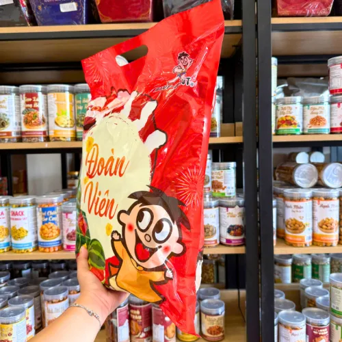Bánh Gạo Đoàn Viên Want Want - Bánh Gạo Want Want 495g x 8 Gói